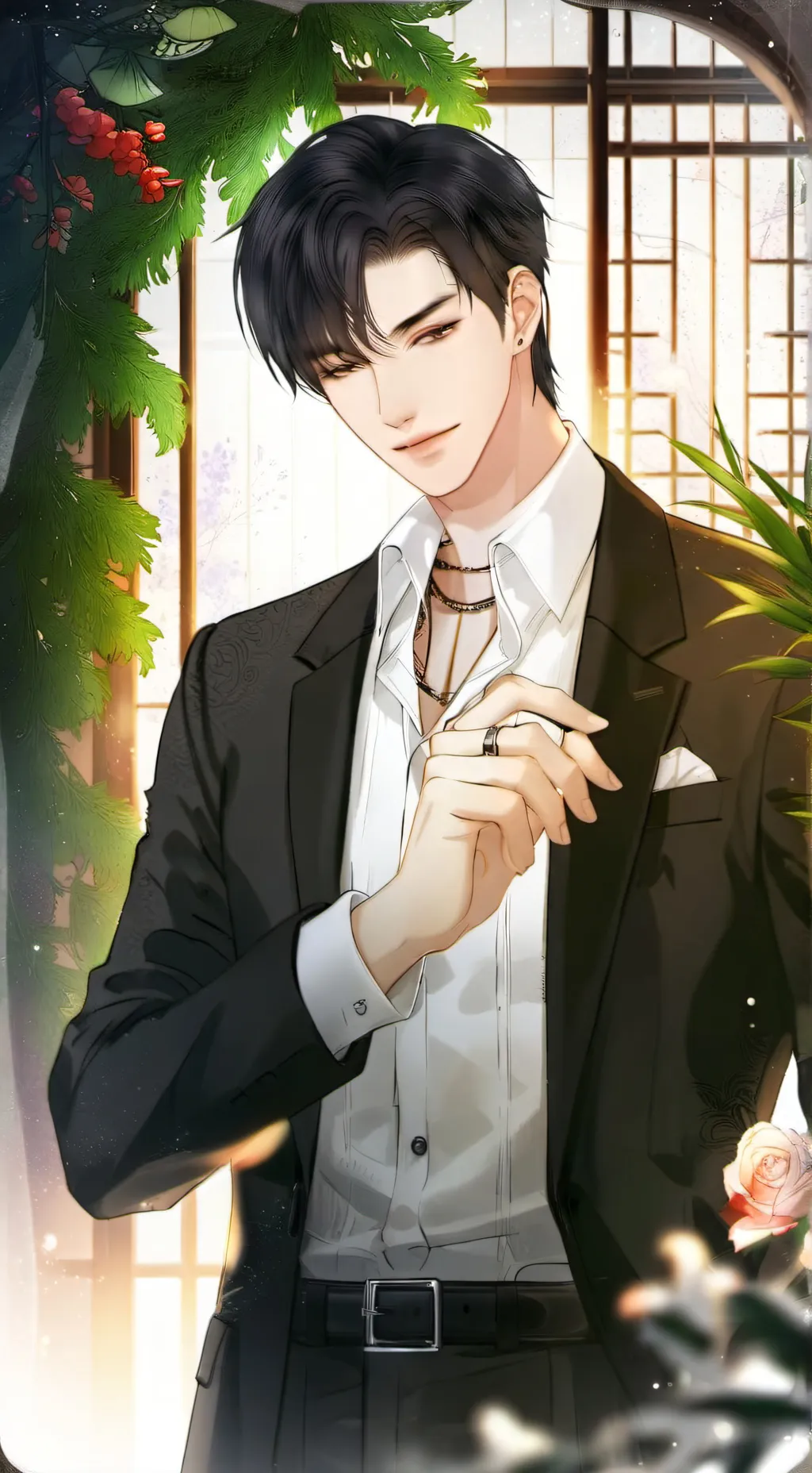 ai character: seo taeha  background