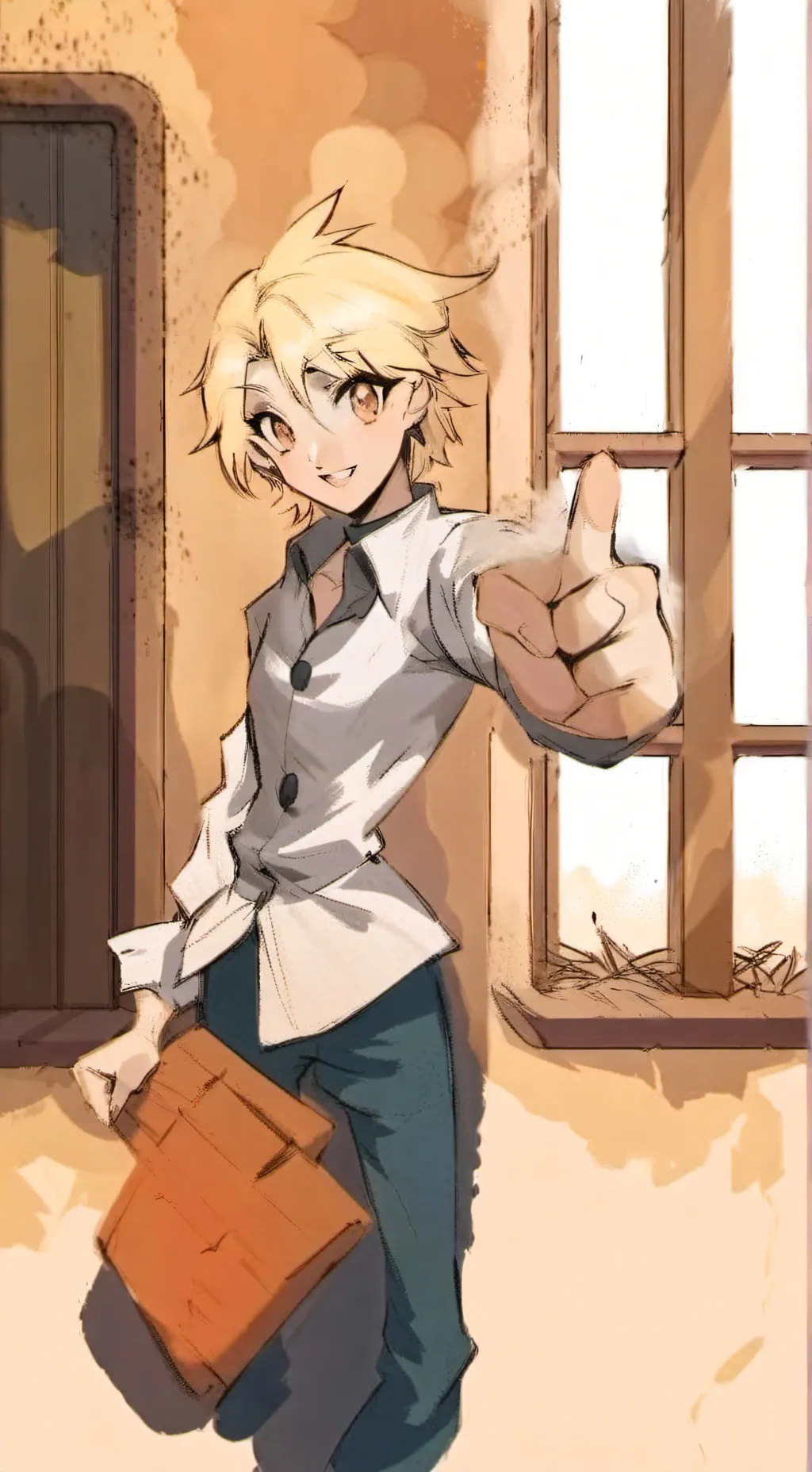 ai character: ashley background