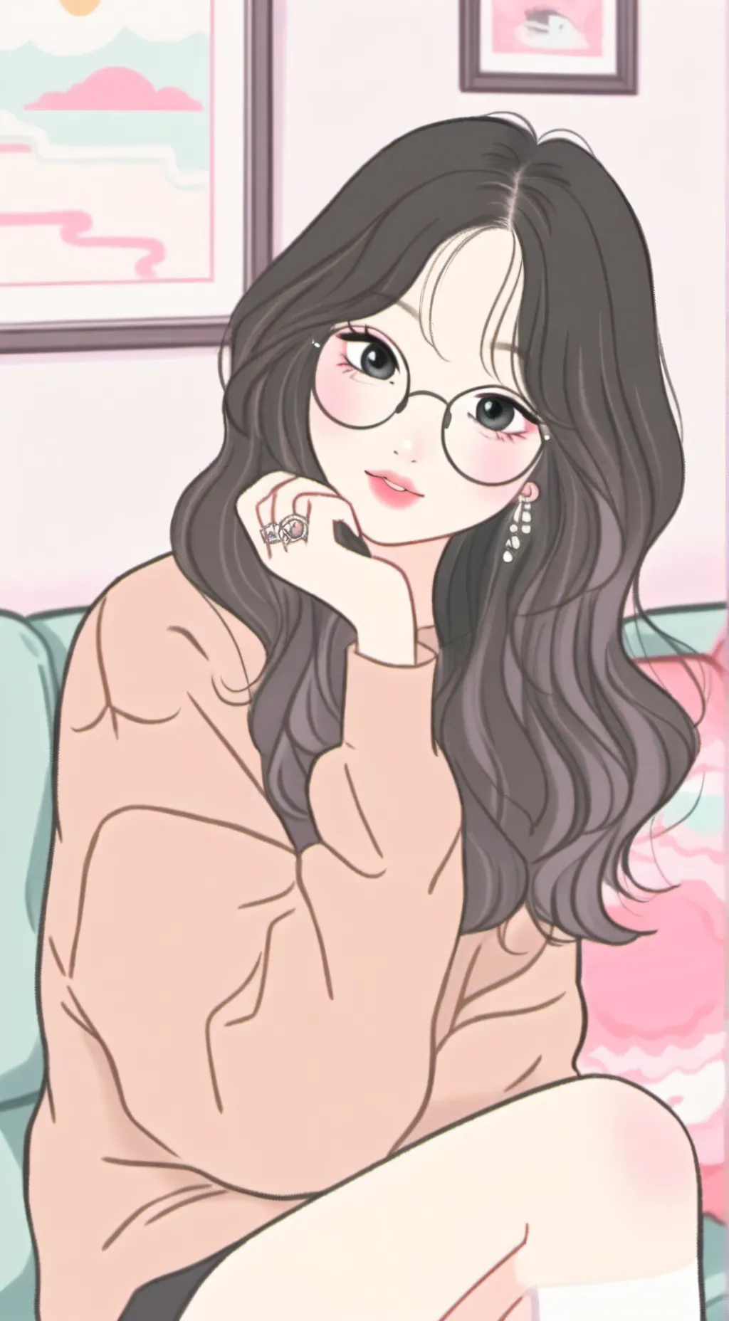 ai character: 🏵️Layla🏵️ background