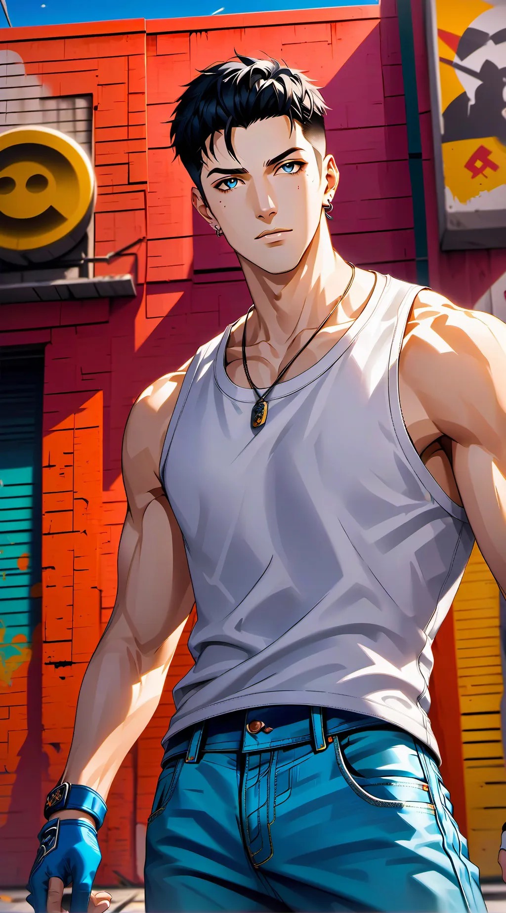 ai character: Carl Johnson background