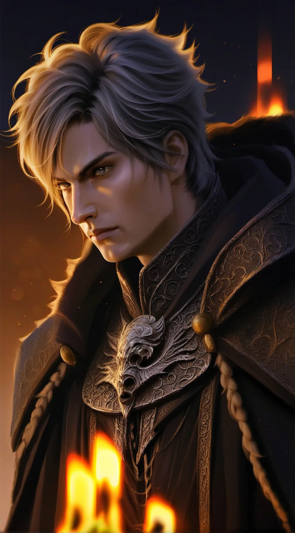 ai character: килер background