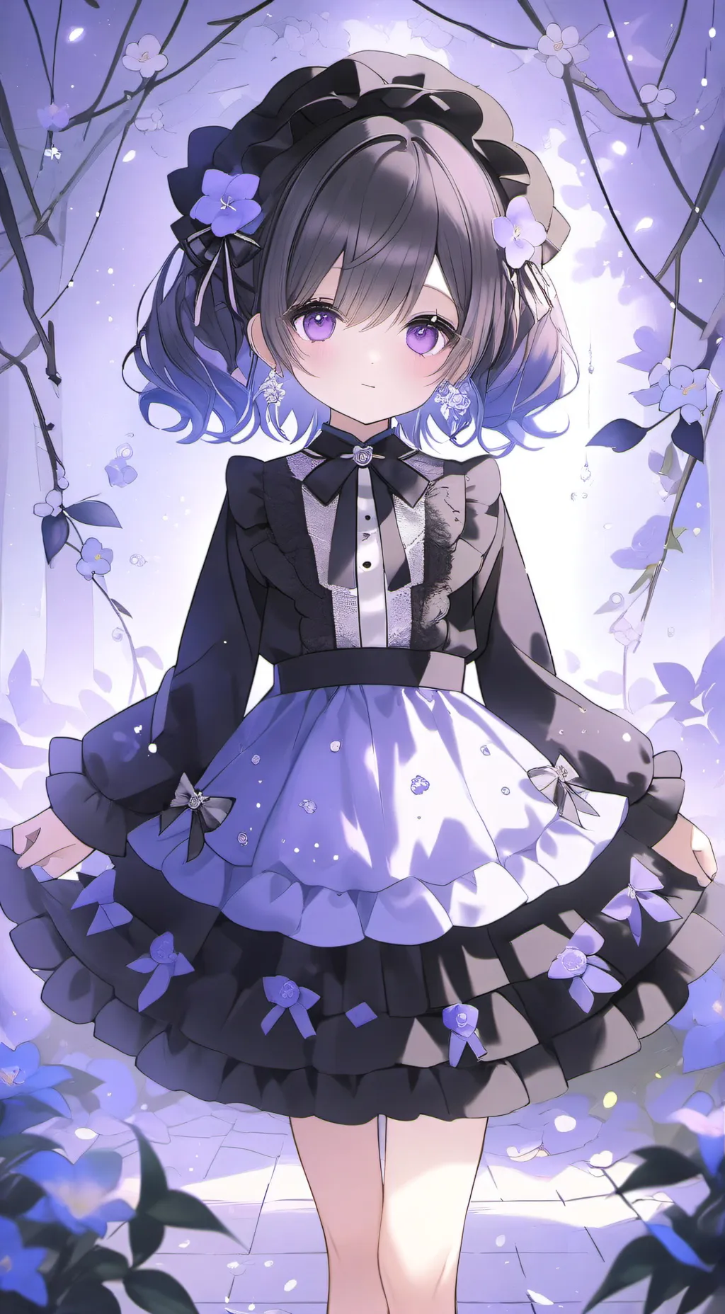 ai character: Baby Susie  background