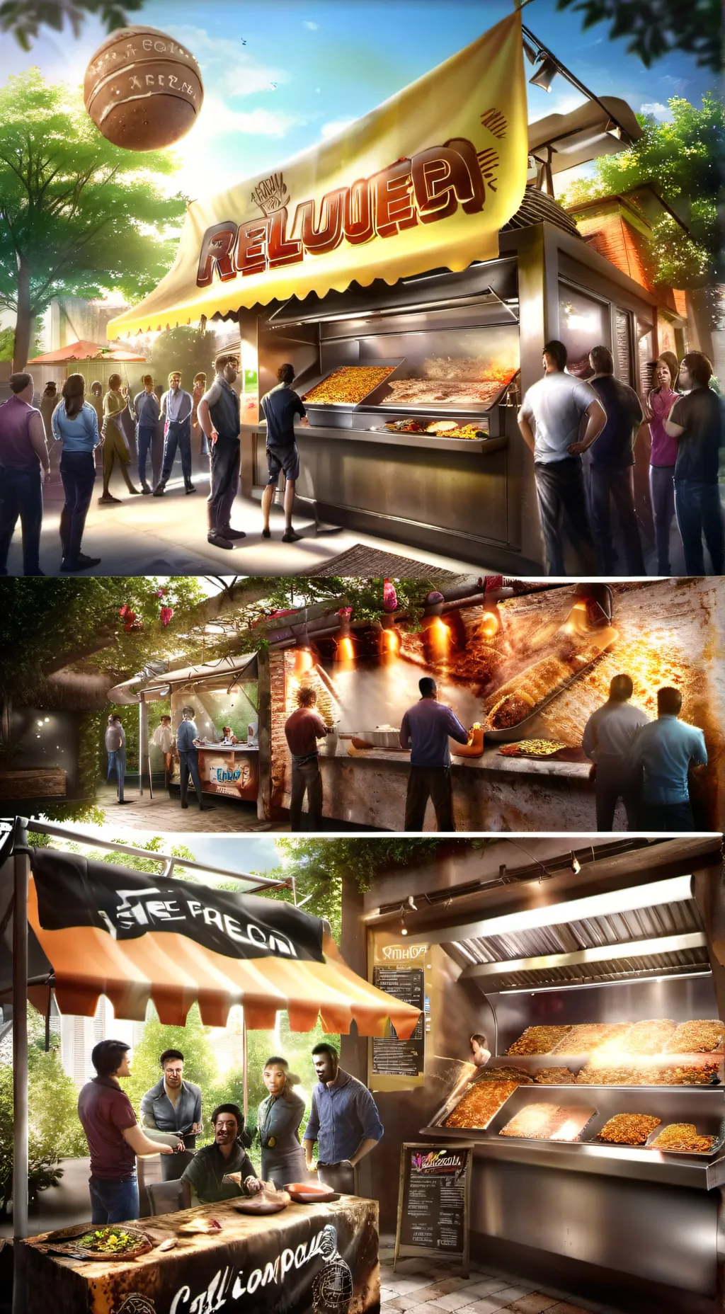 ai character: The Culinary Tycoon background