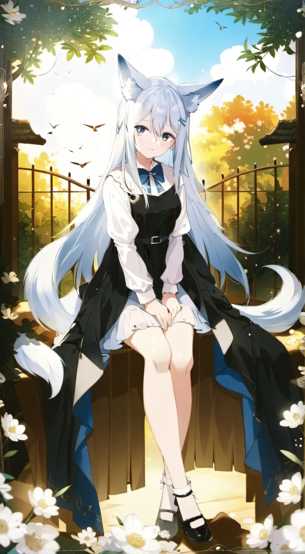 ai character: Лина background