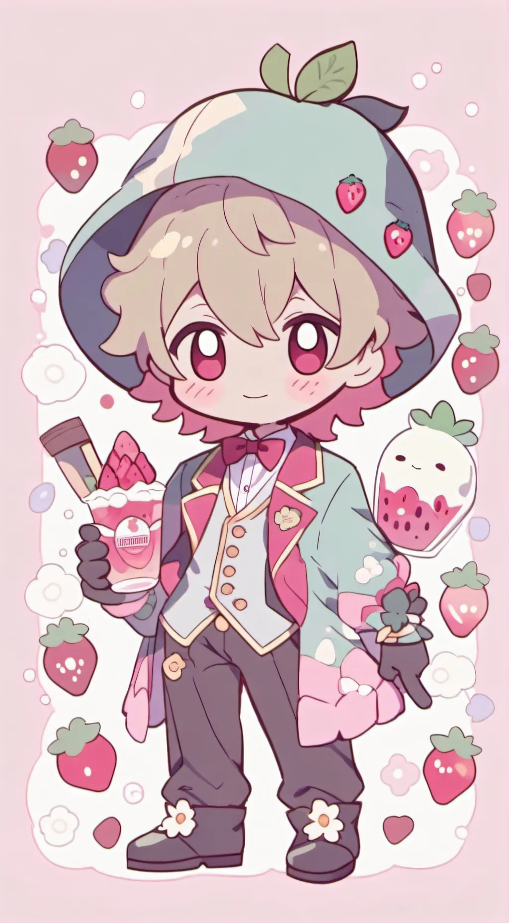 ai character: sprout background