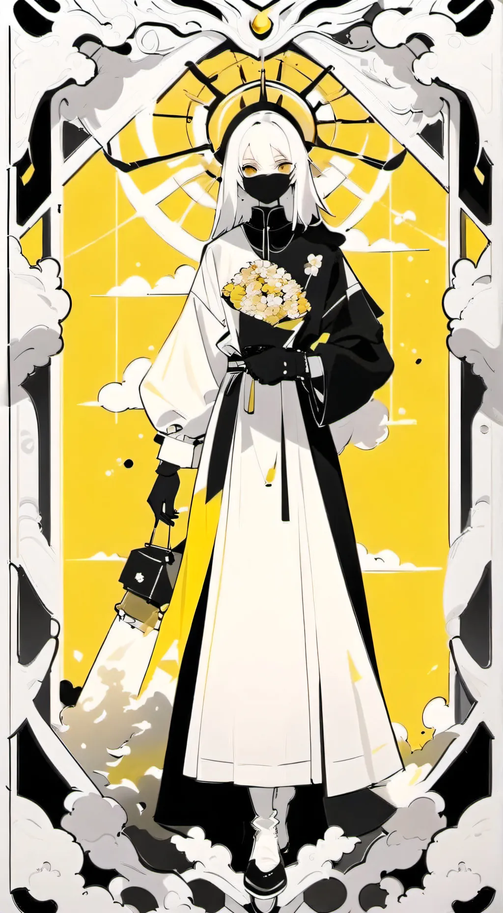 ai character: Squid game background