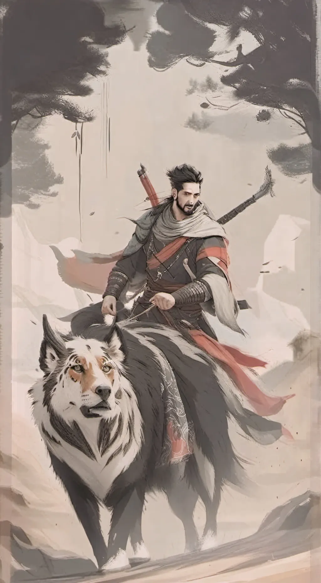 ai character: Steven he background