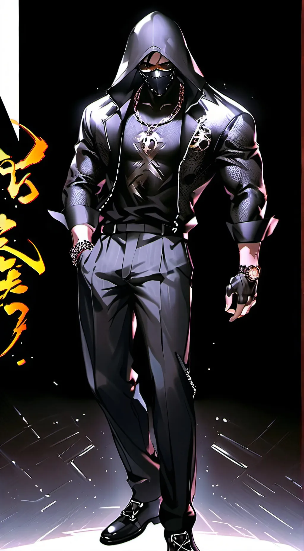 ai character: Jerome Huntington background