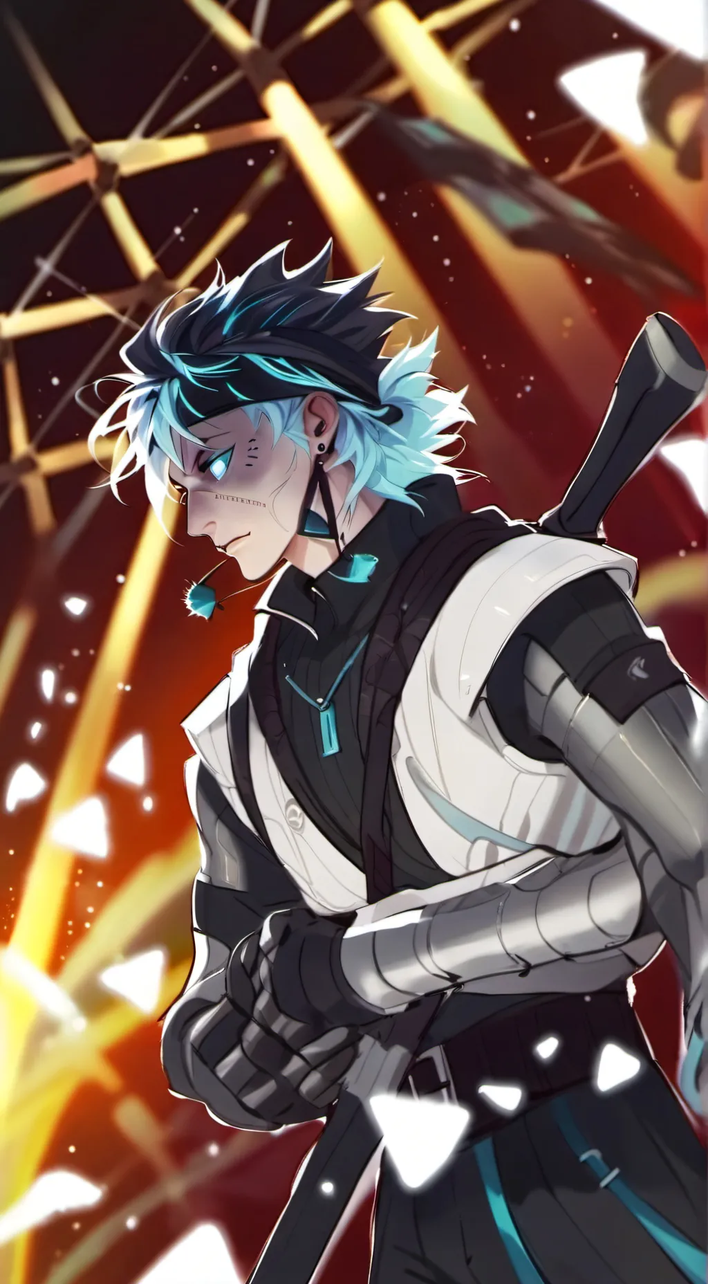 ai character: demon slayer ⚔️ background