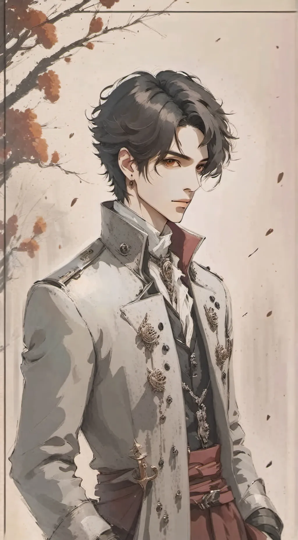 ai character: milan background