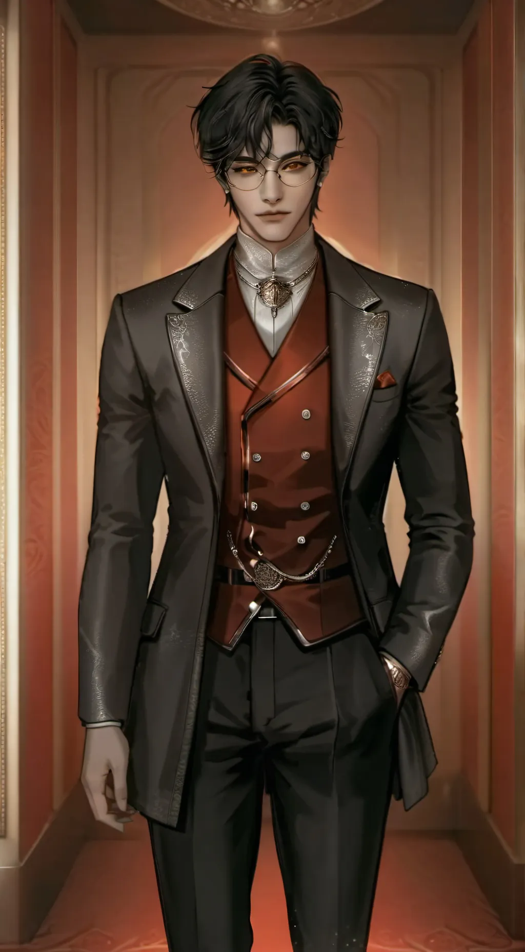 ai character: PART 2! NATHANIEL  background