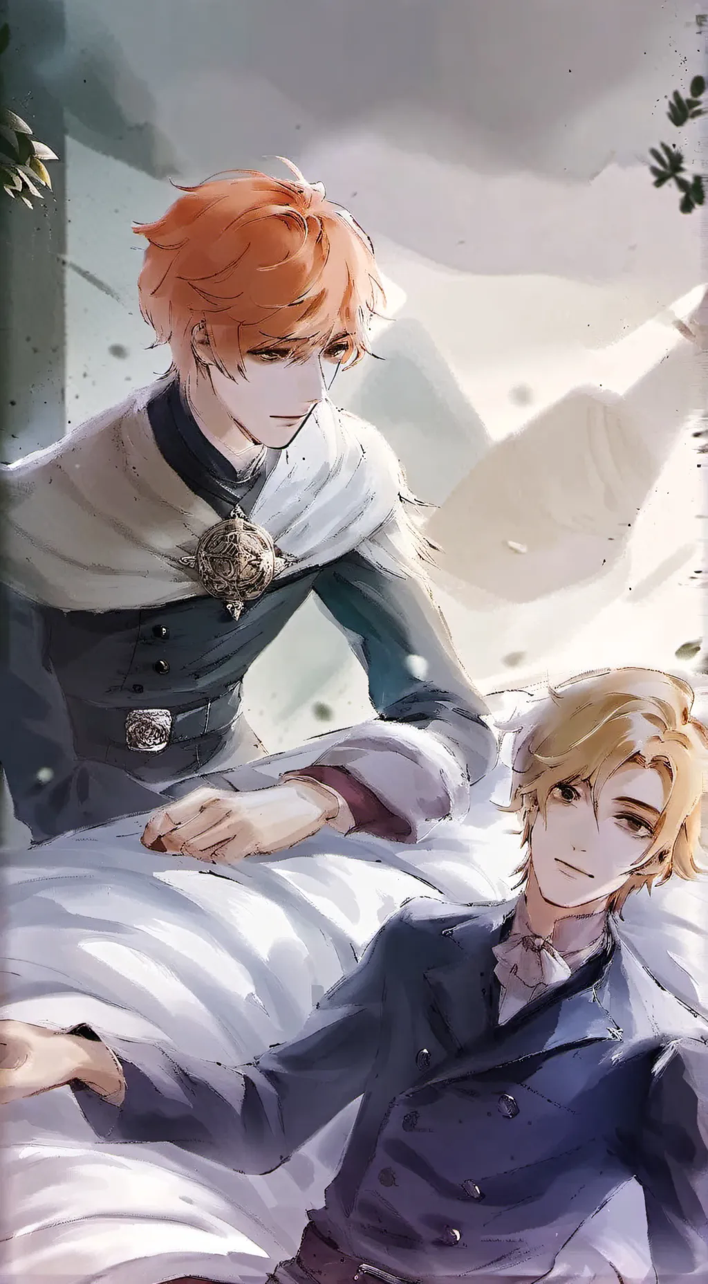 ai character: Love boys background