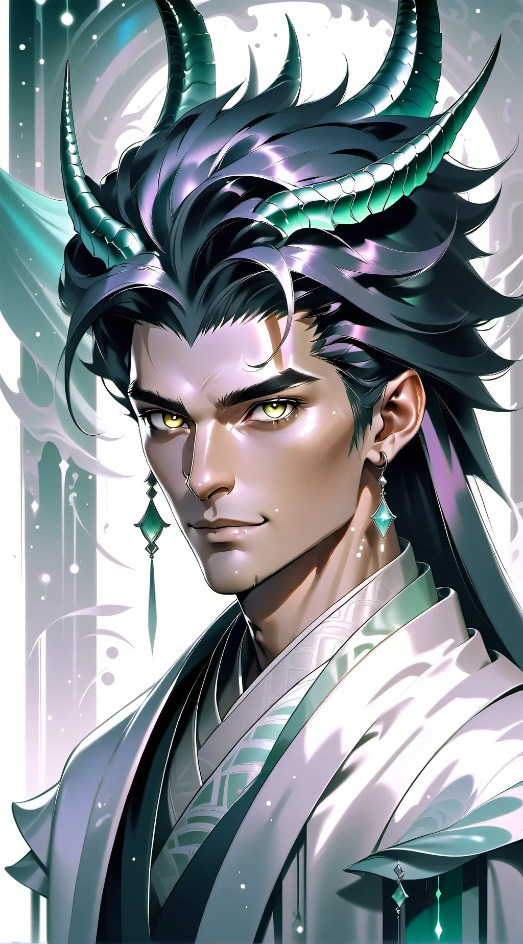 ai character: Ronaldo v Messi background