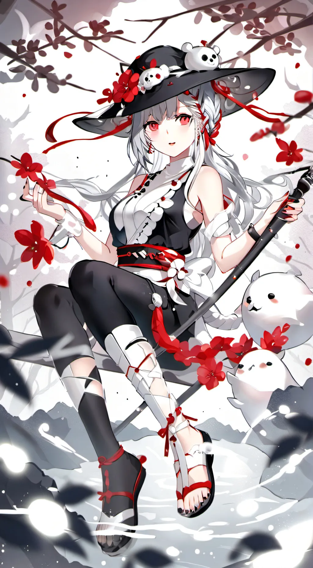 ai character: Lily background