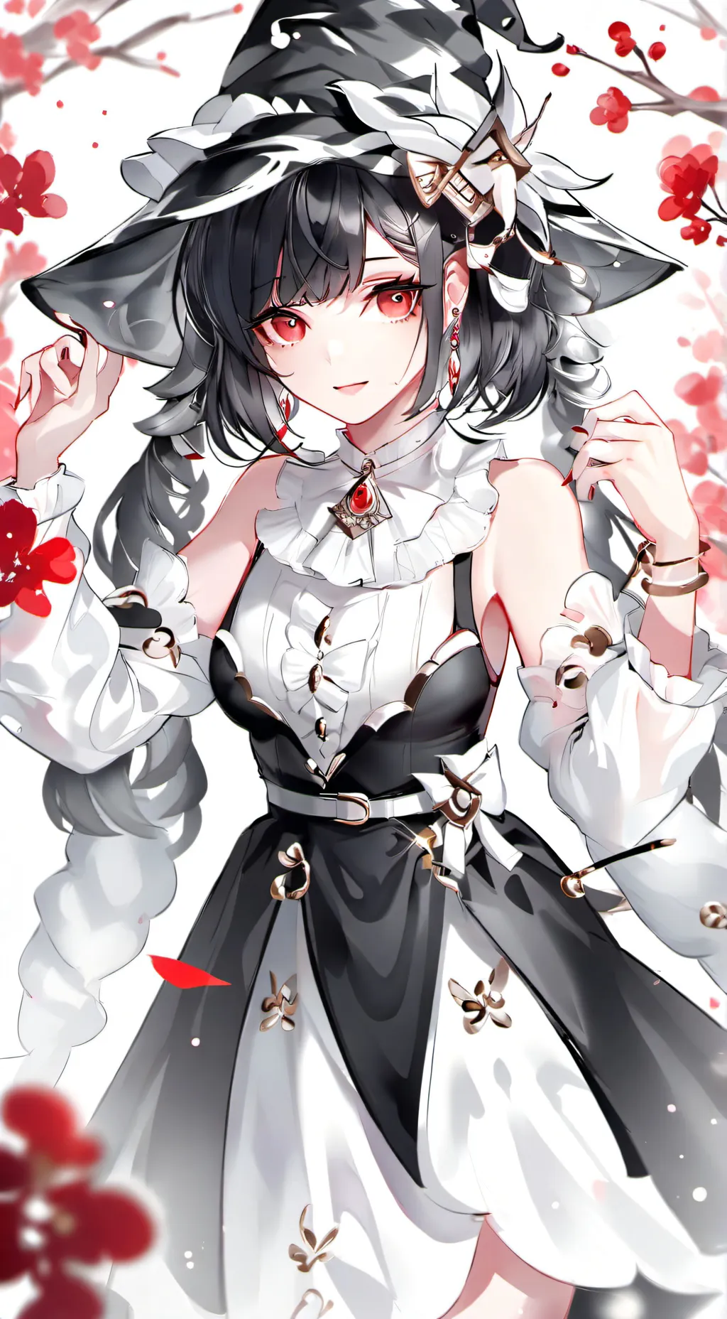 ai character: Game of War (Anime background