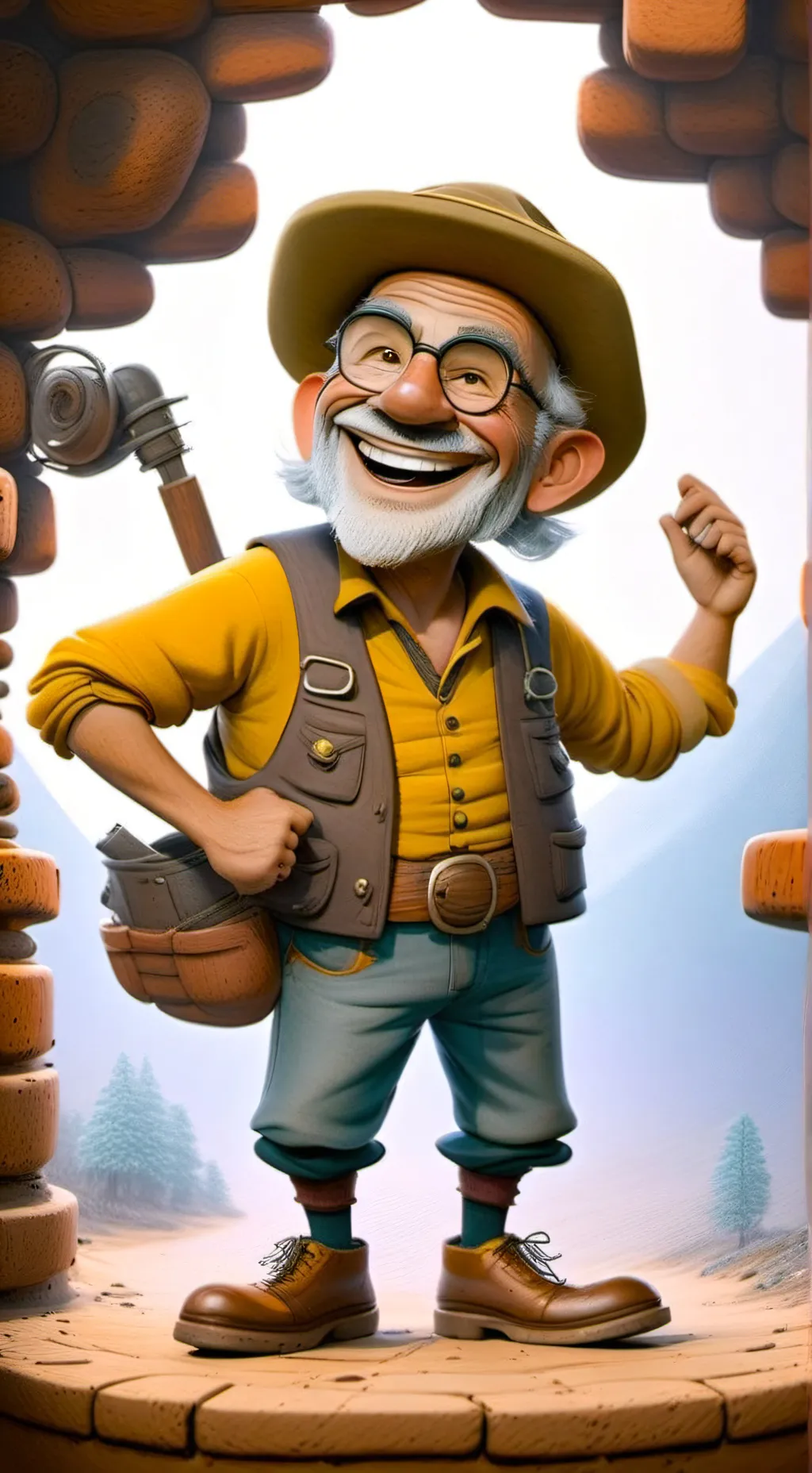 ai character: Abuelo (Rigoberto) background