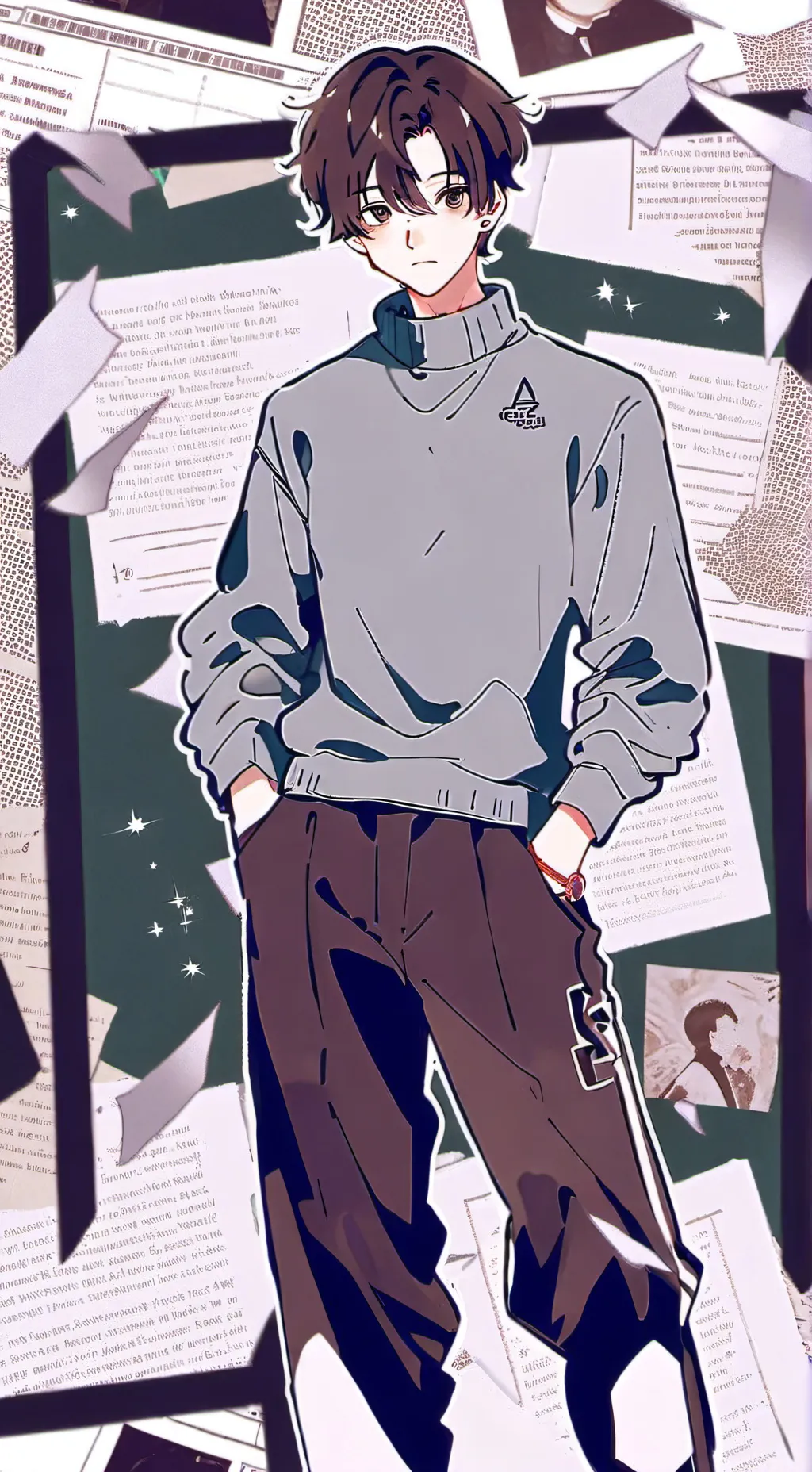 ai character: david background