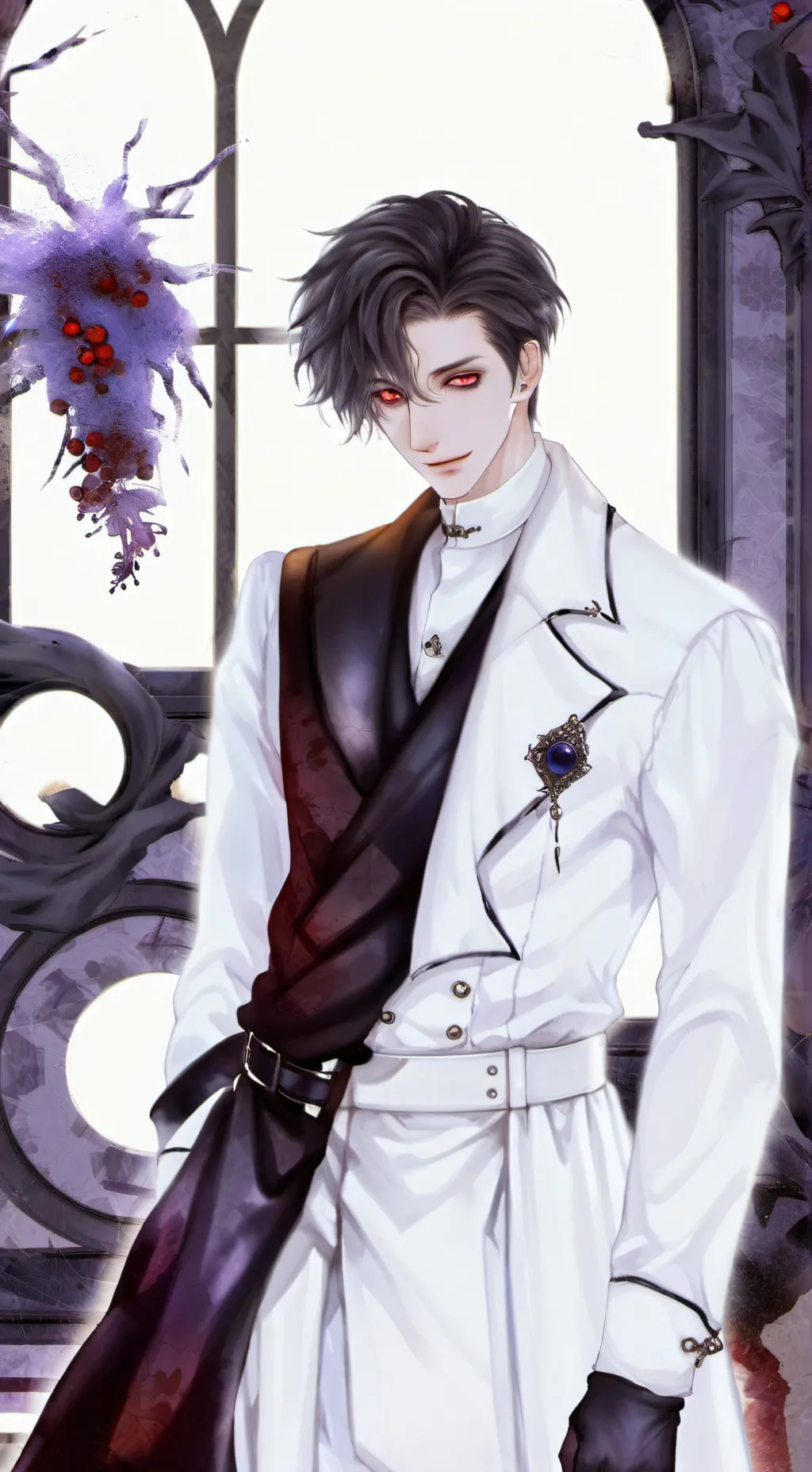 ai character: Alexander  background