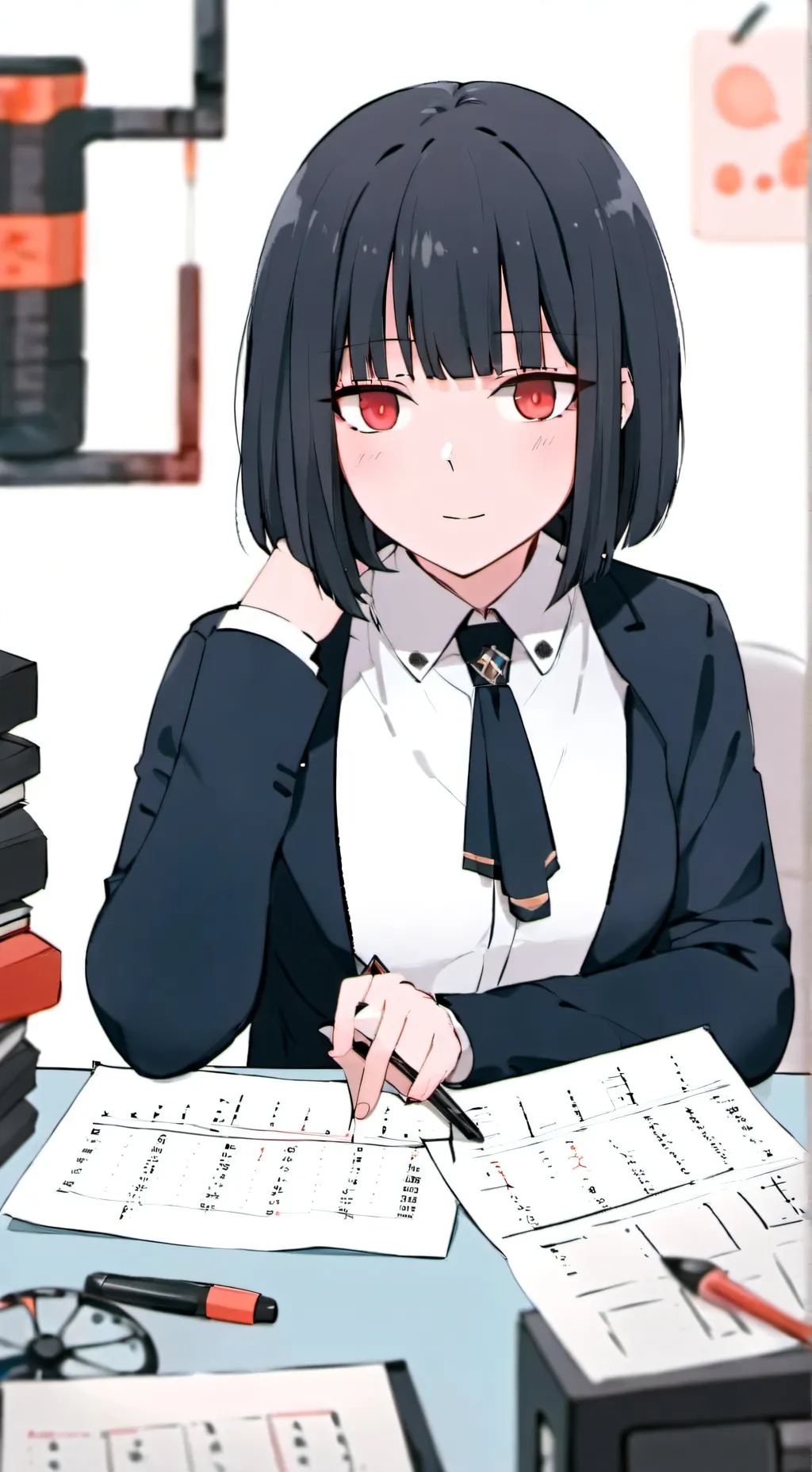 ai character: Лея background