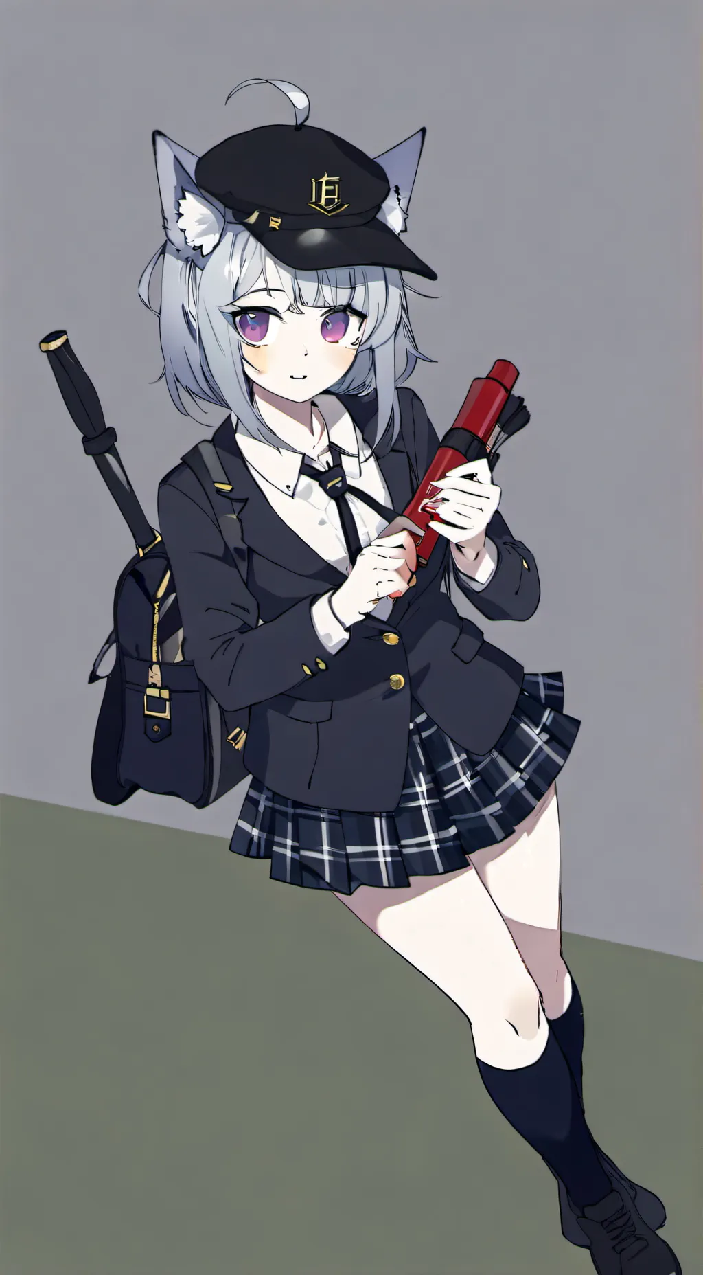 ai character: The School background