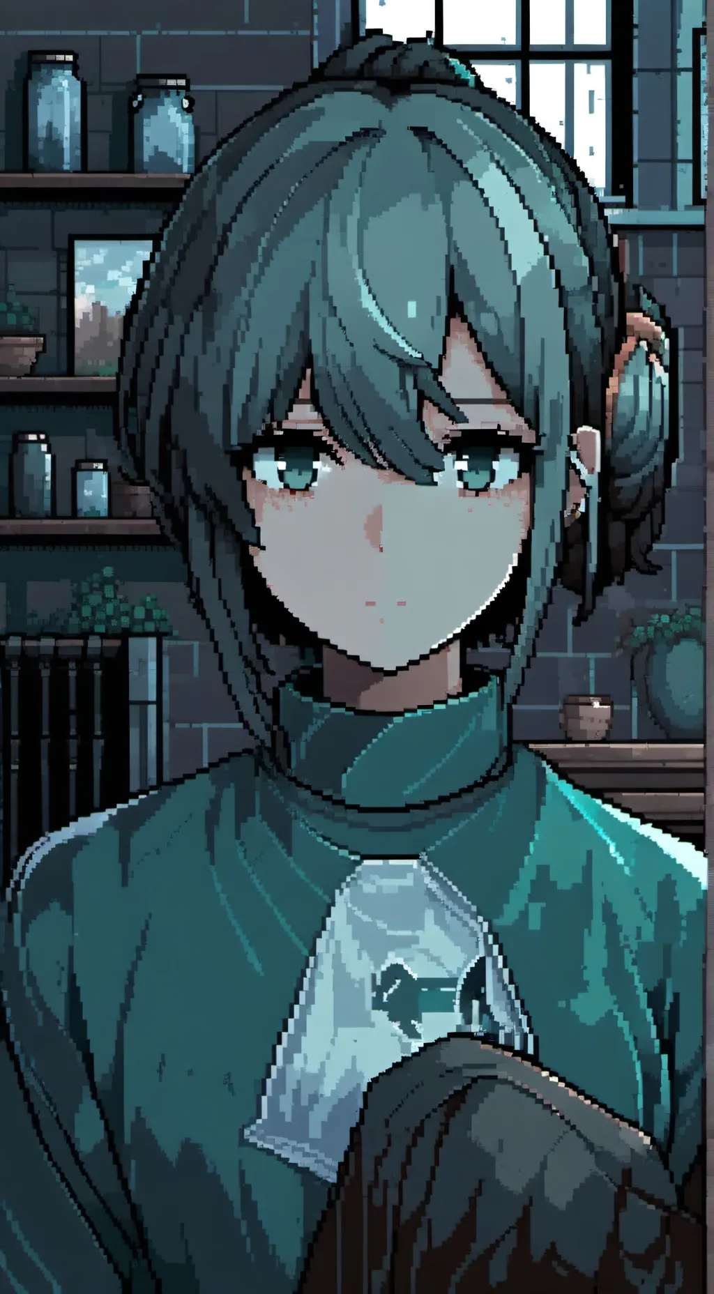 ai character: eres la de atras🫤 background