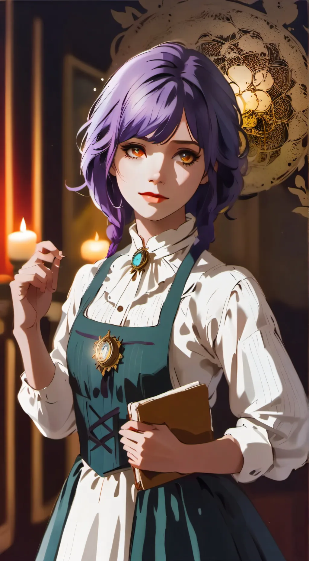 ai character: The Artist  background