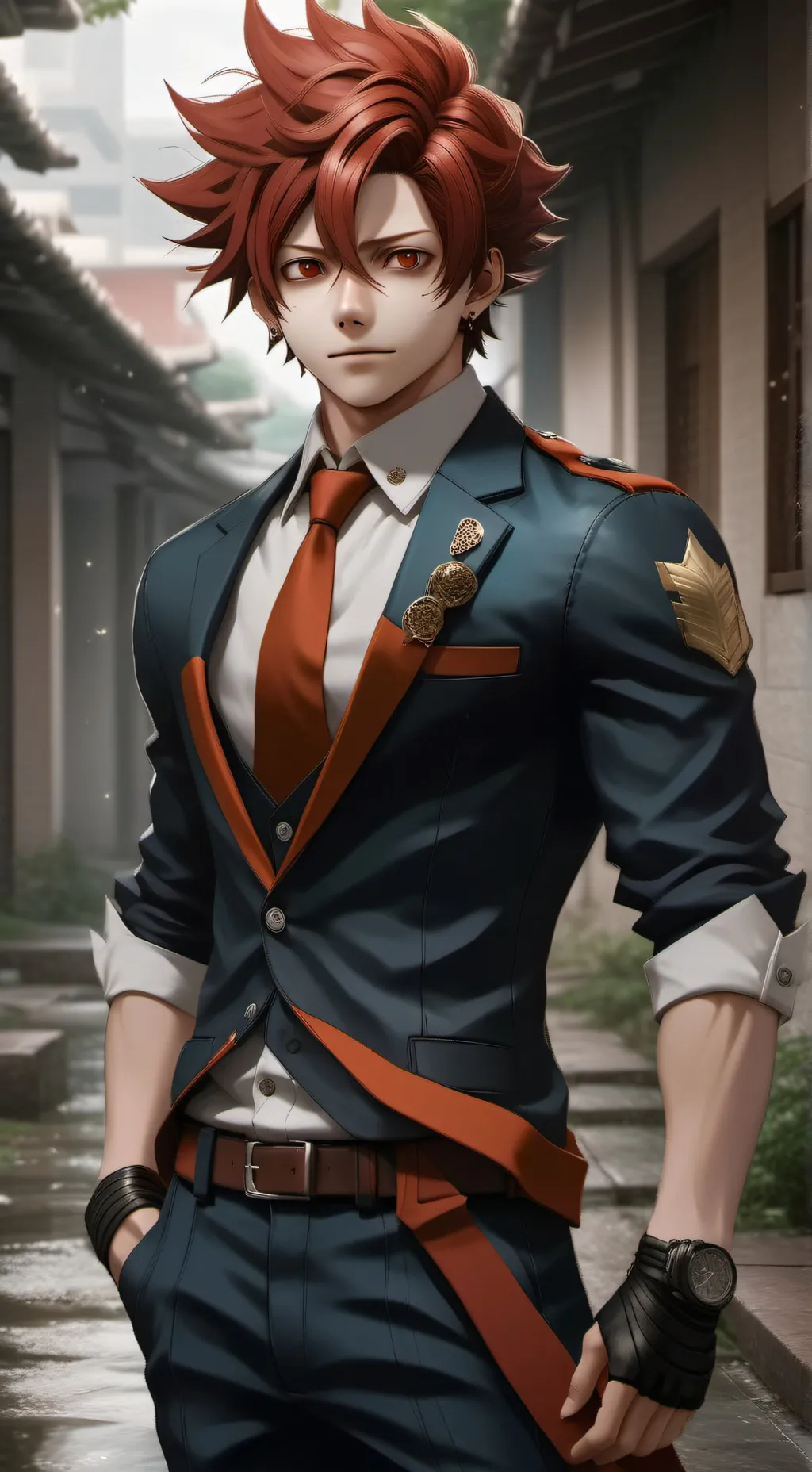 ai character: Shoto background