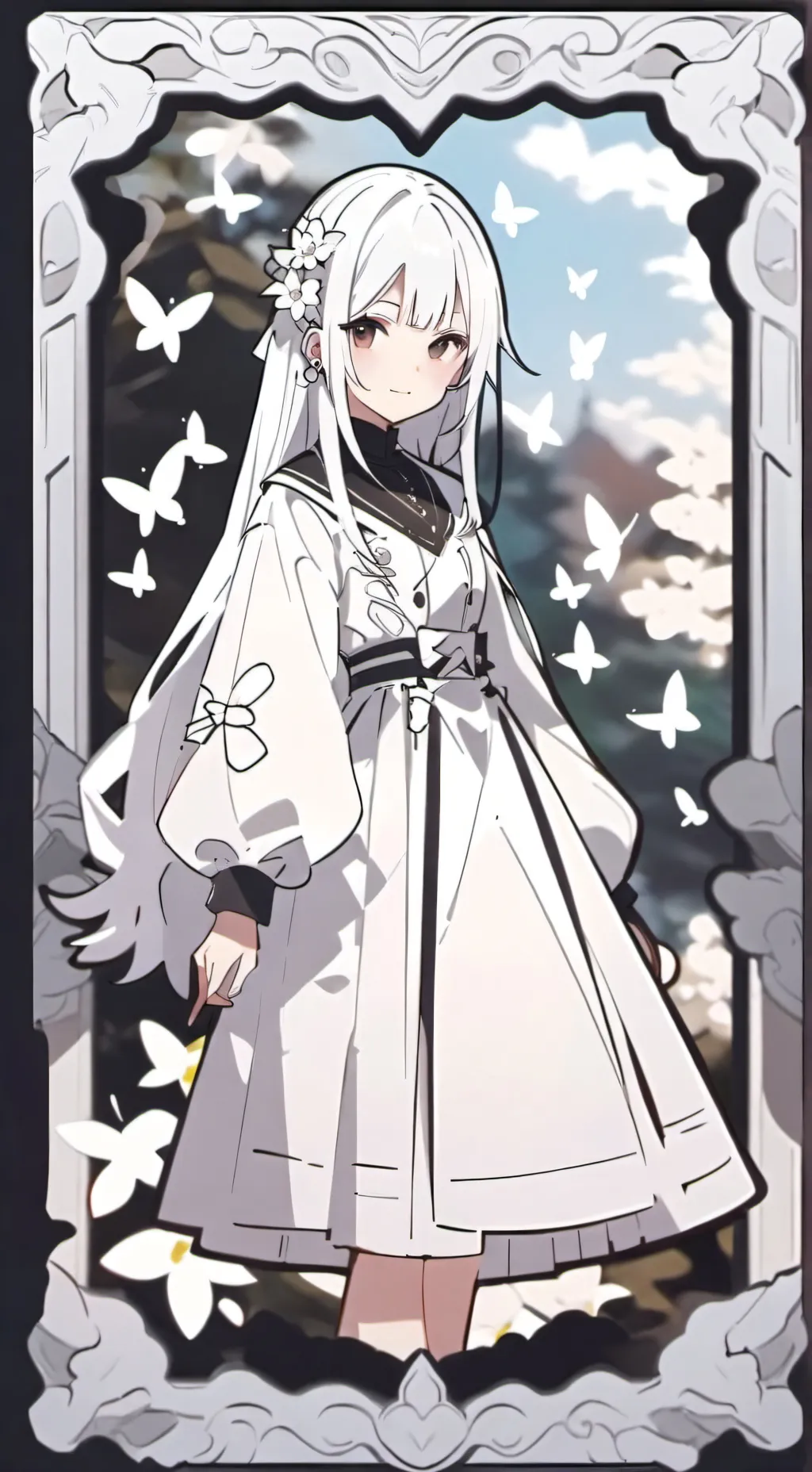 ai character: Akari background