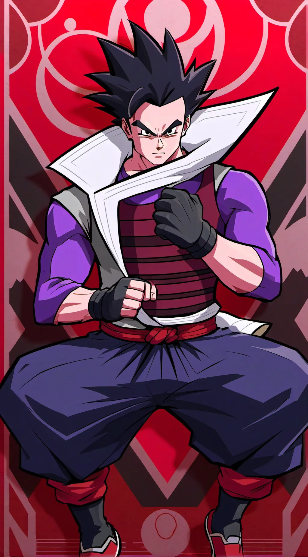 ai character: Gohan background
