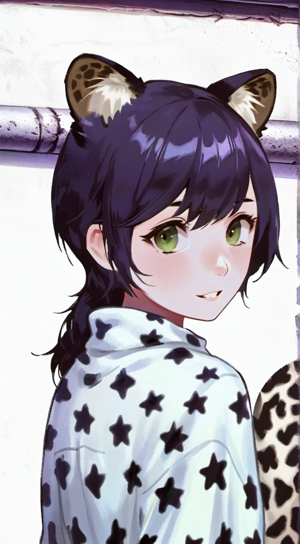 ai character: Leopard Spirit Motorist background