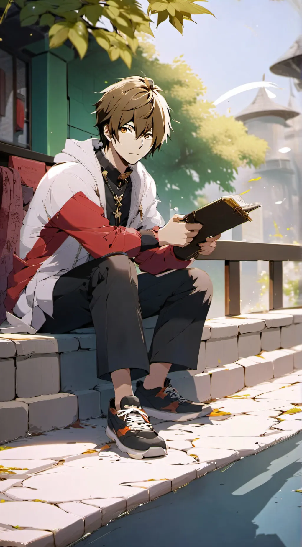 ai character: Jhonatan  background