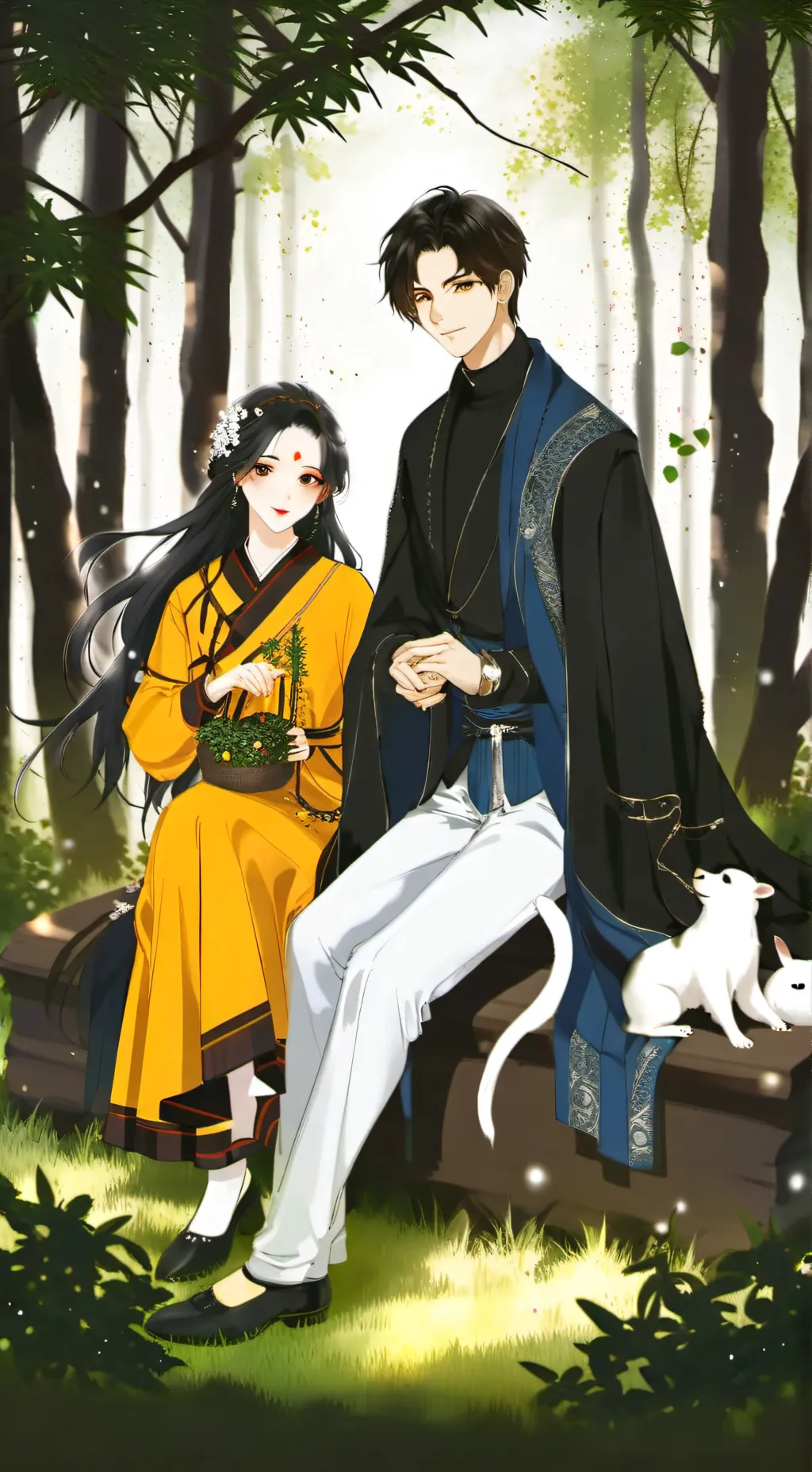 ai character: Man from Window background