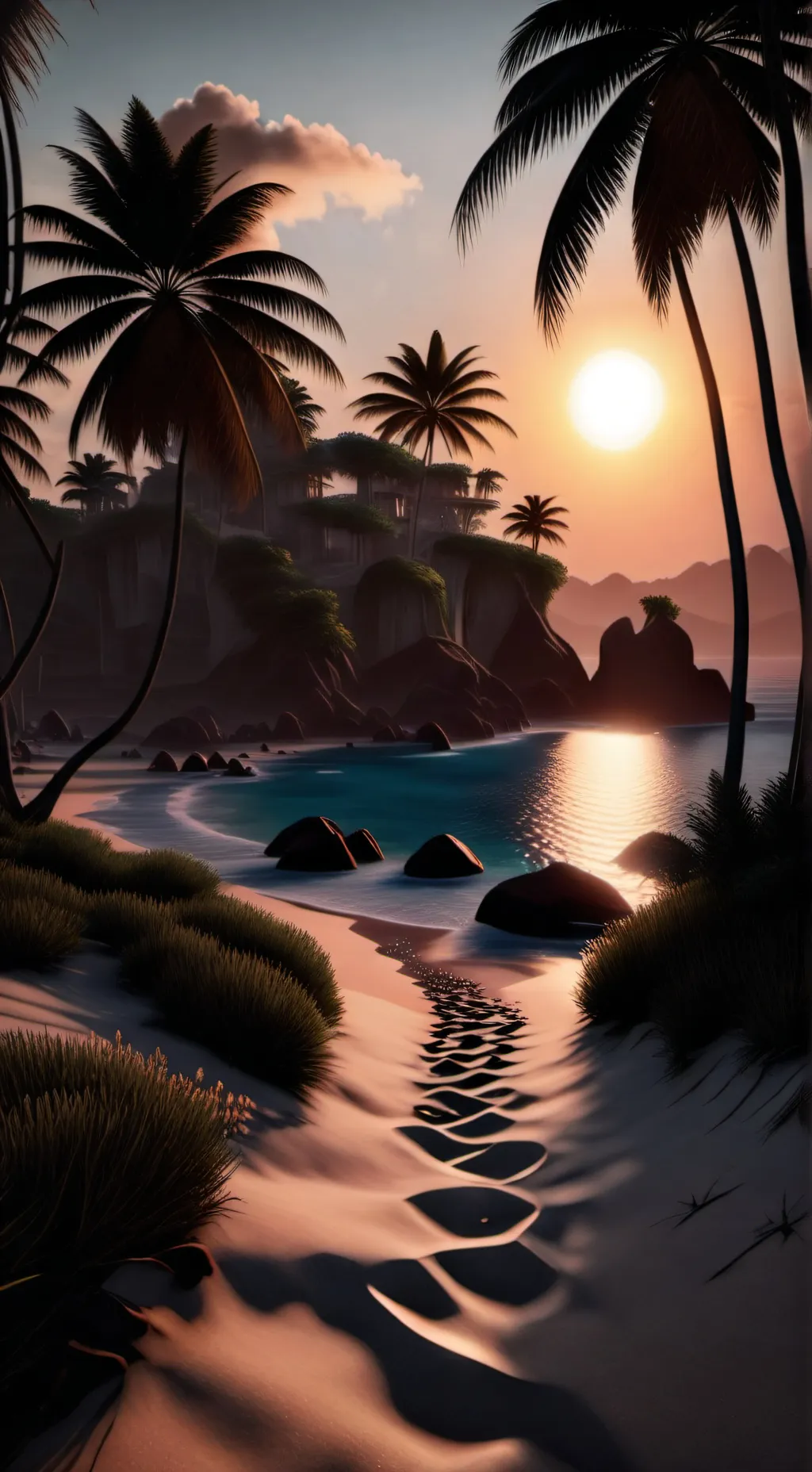 ai character: OBX 🏖 background