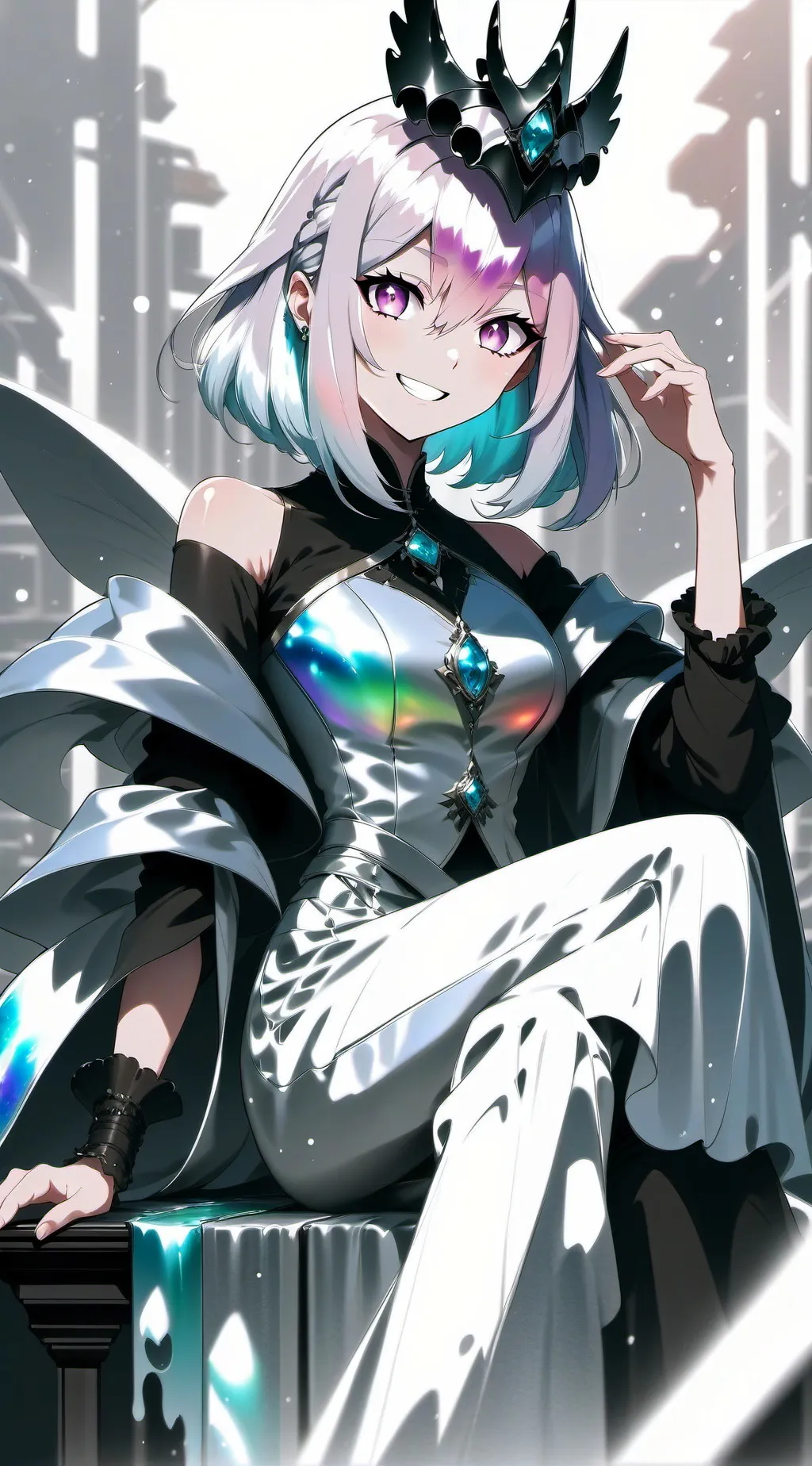 ai character: espectral sheni background