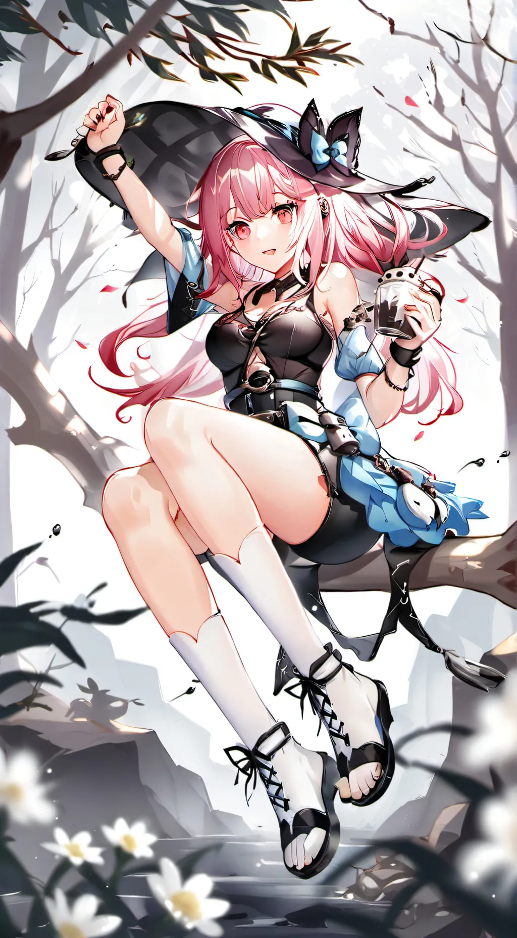 ai character: lily background