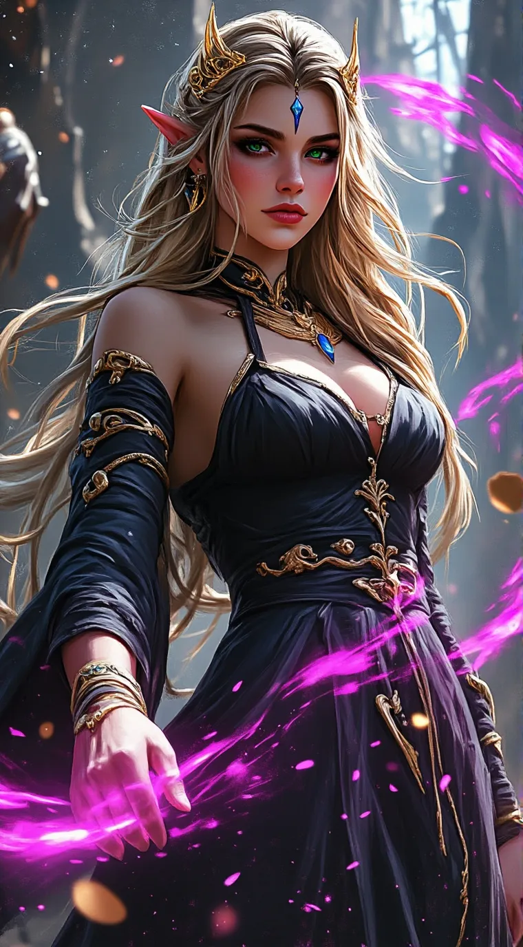 ai character: Super power  background