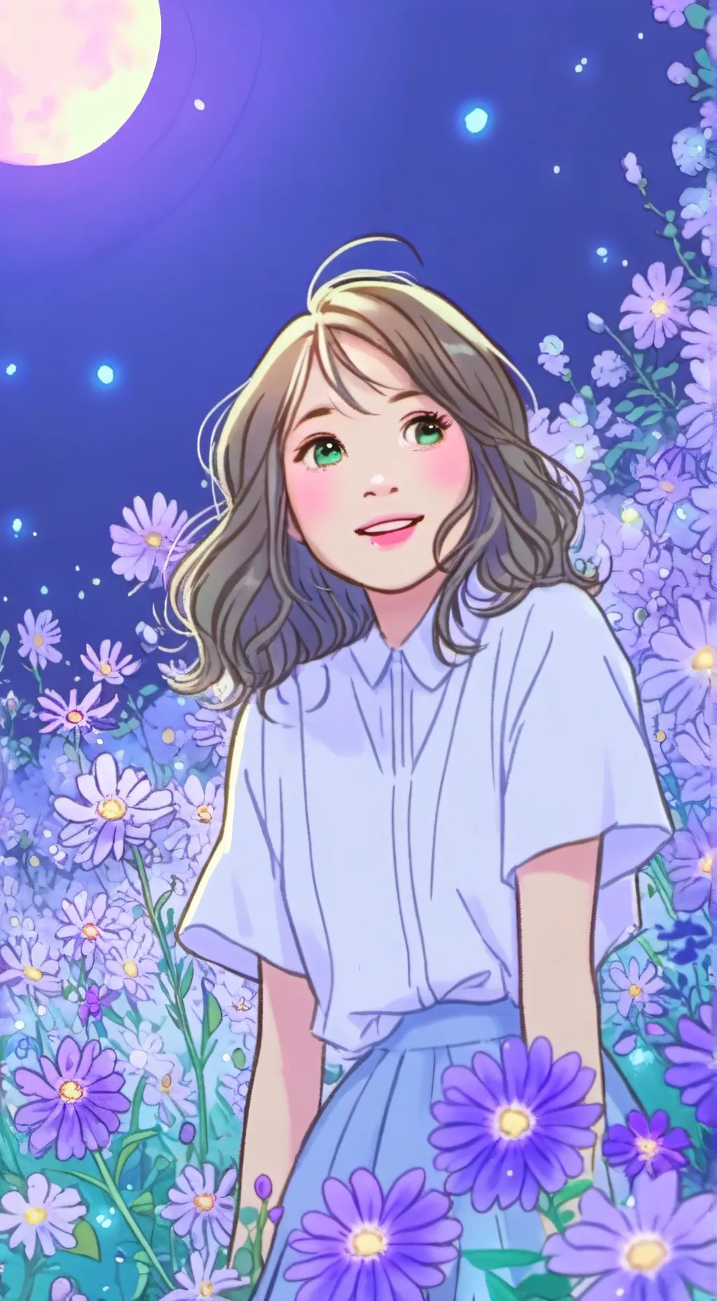 ai character: emma background