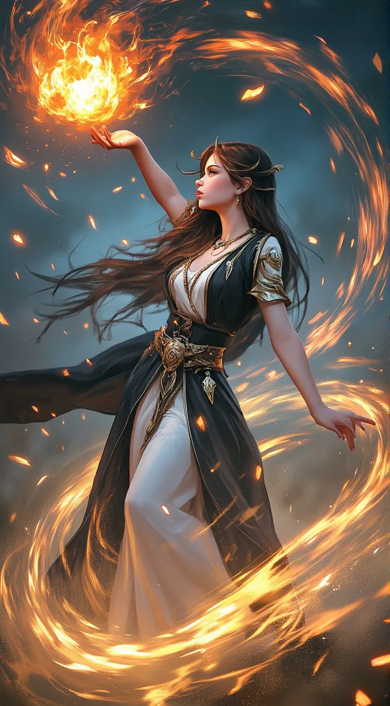 ai character: Magic School background