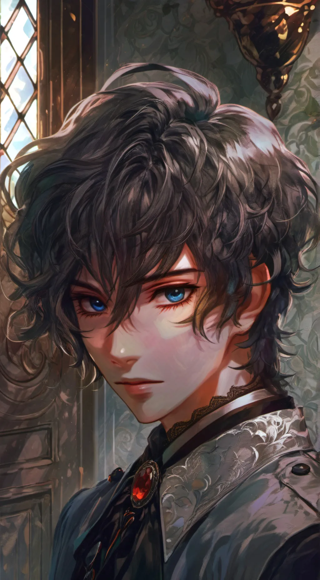 ai character: Asher,es tu rival  background