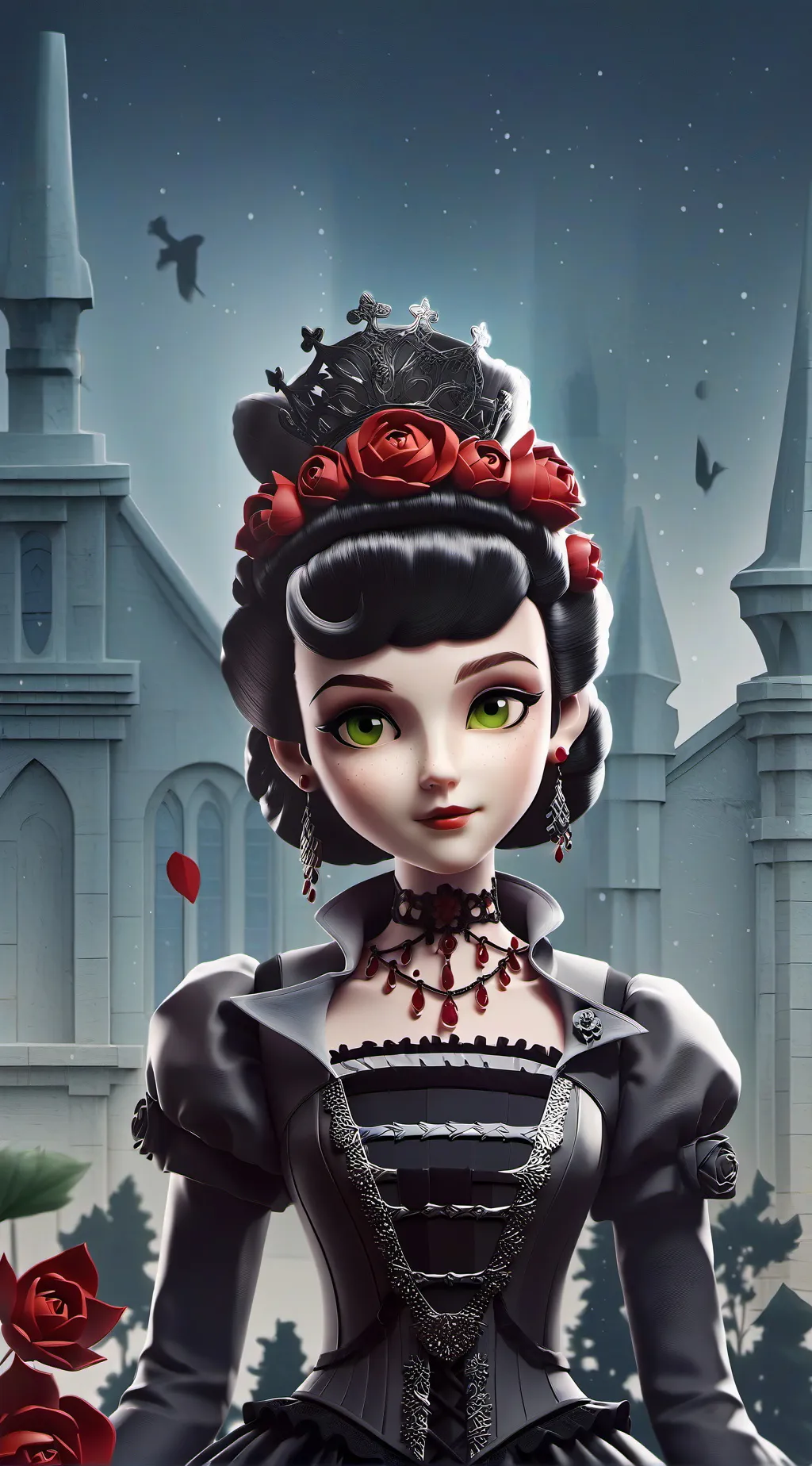 ai character: Queen (read intro) background