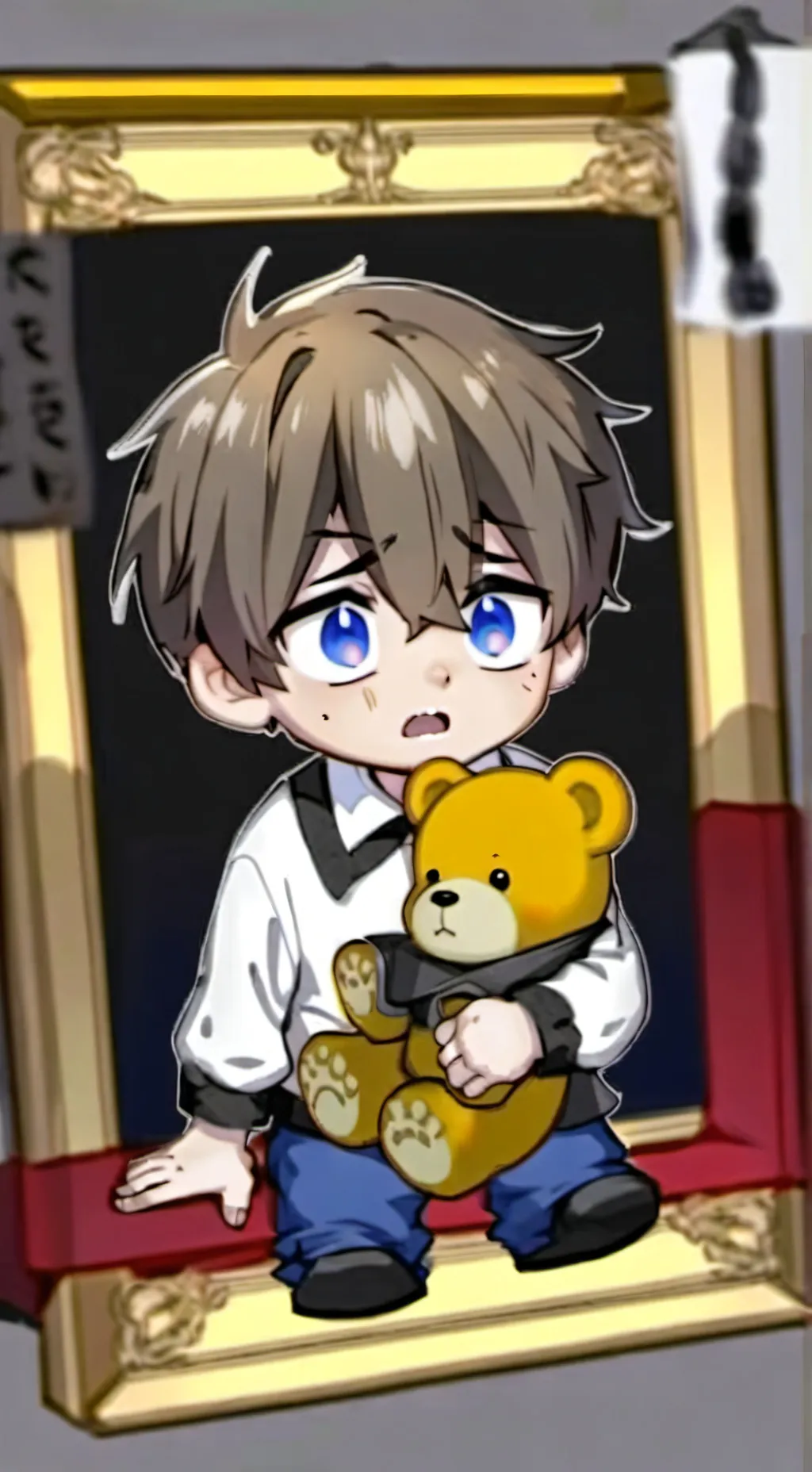 ai character: cc afton  background