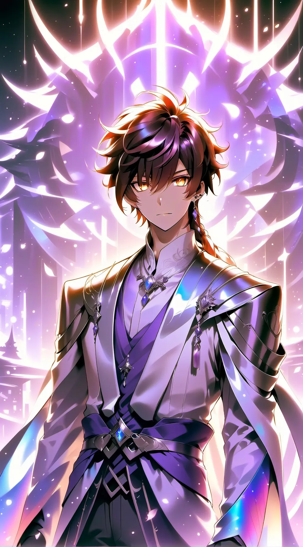 ai character: lilás seu amigo background