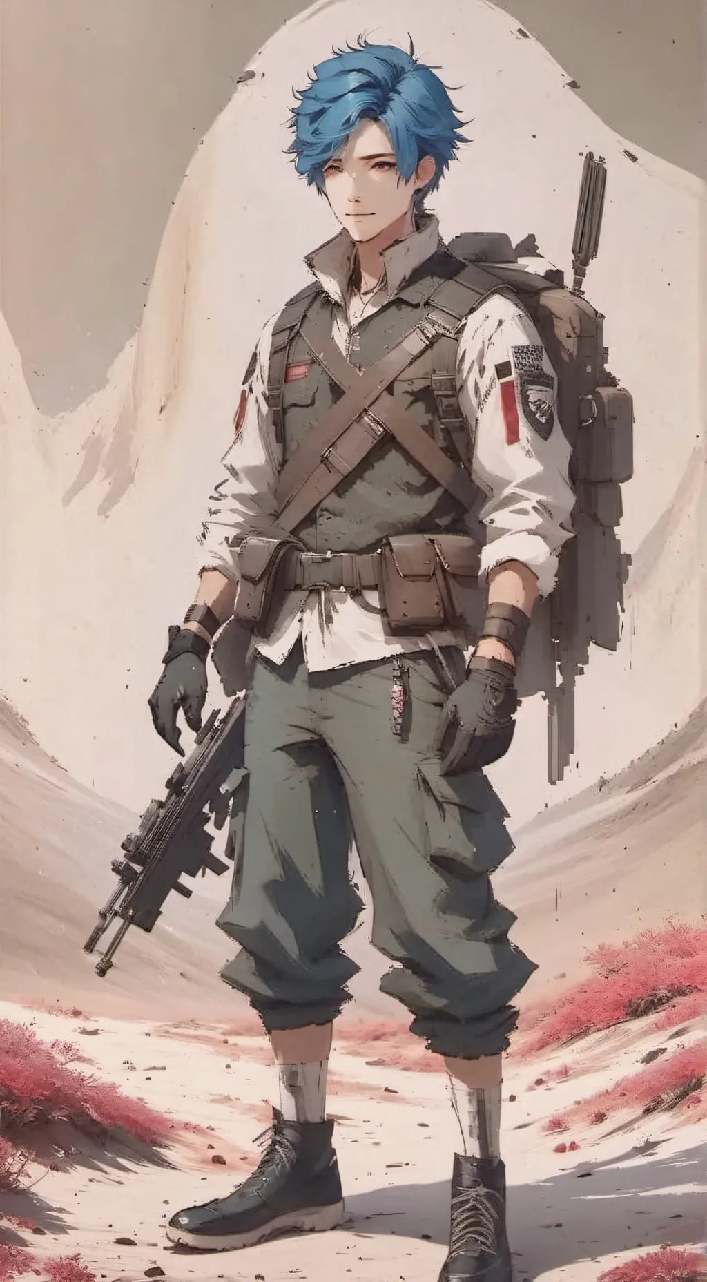 ai character: Guest 1337 background