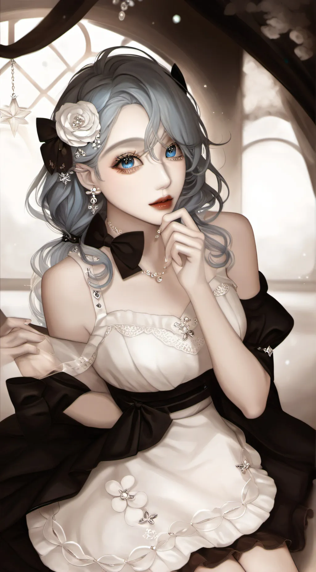 ai character: sarah background