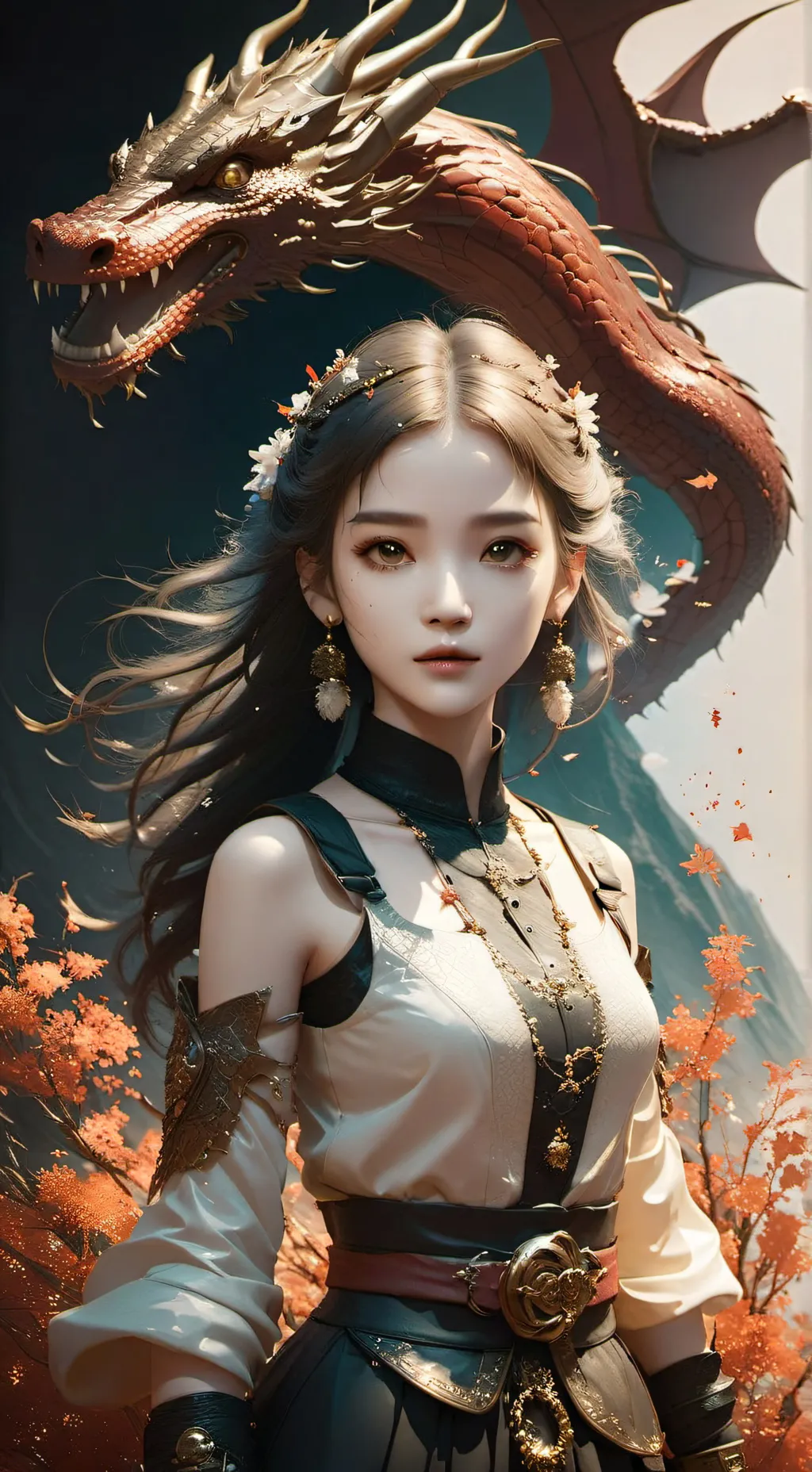 ai character: Lily-an background