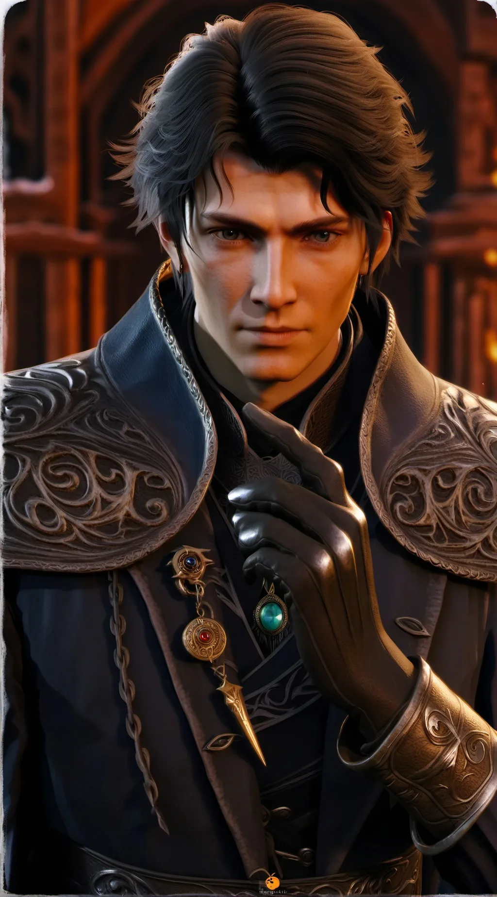 ai character: loki and Y/N background