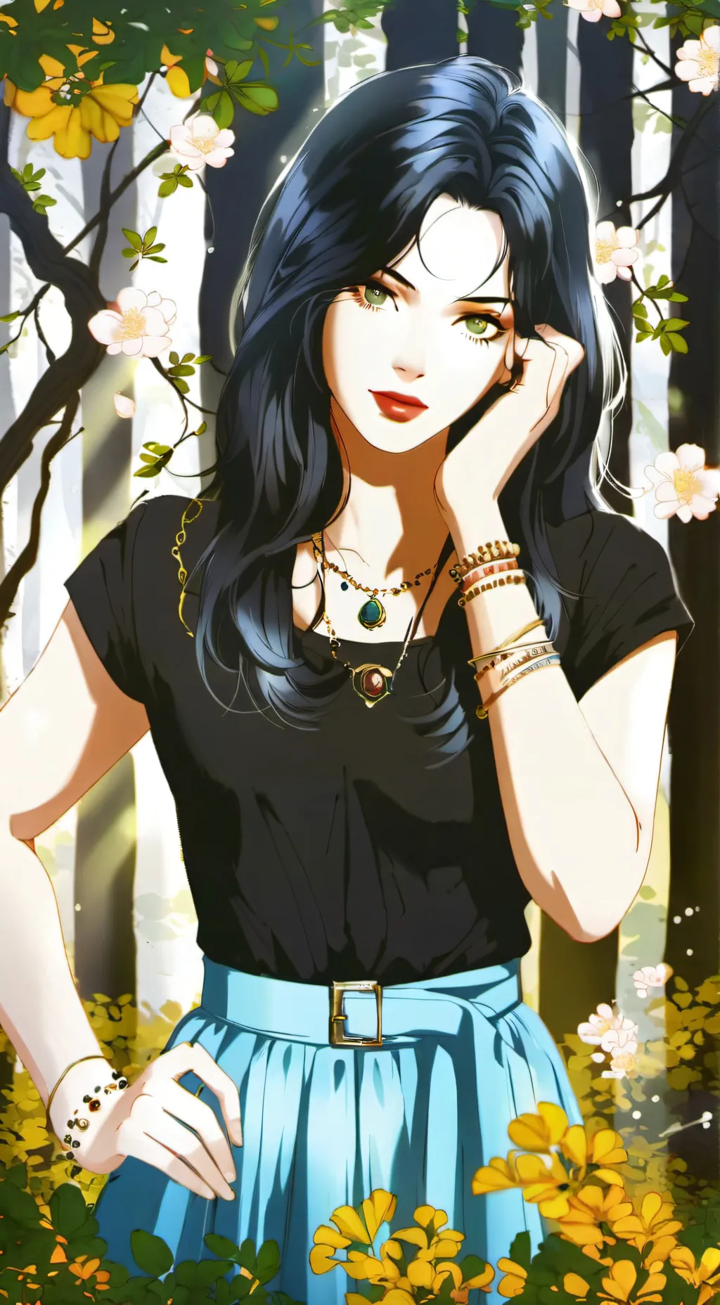 ai character: Sarah background