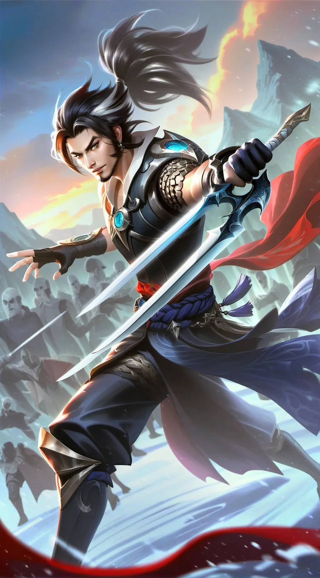 ai character: mundo torajo background