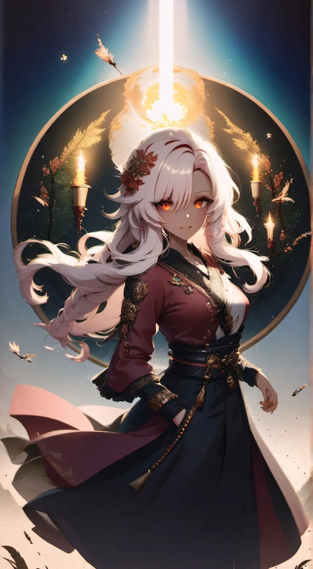 ai character: the third key background