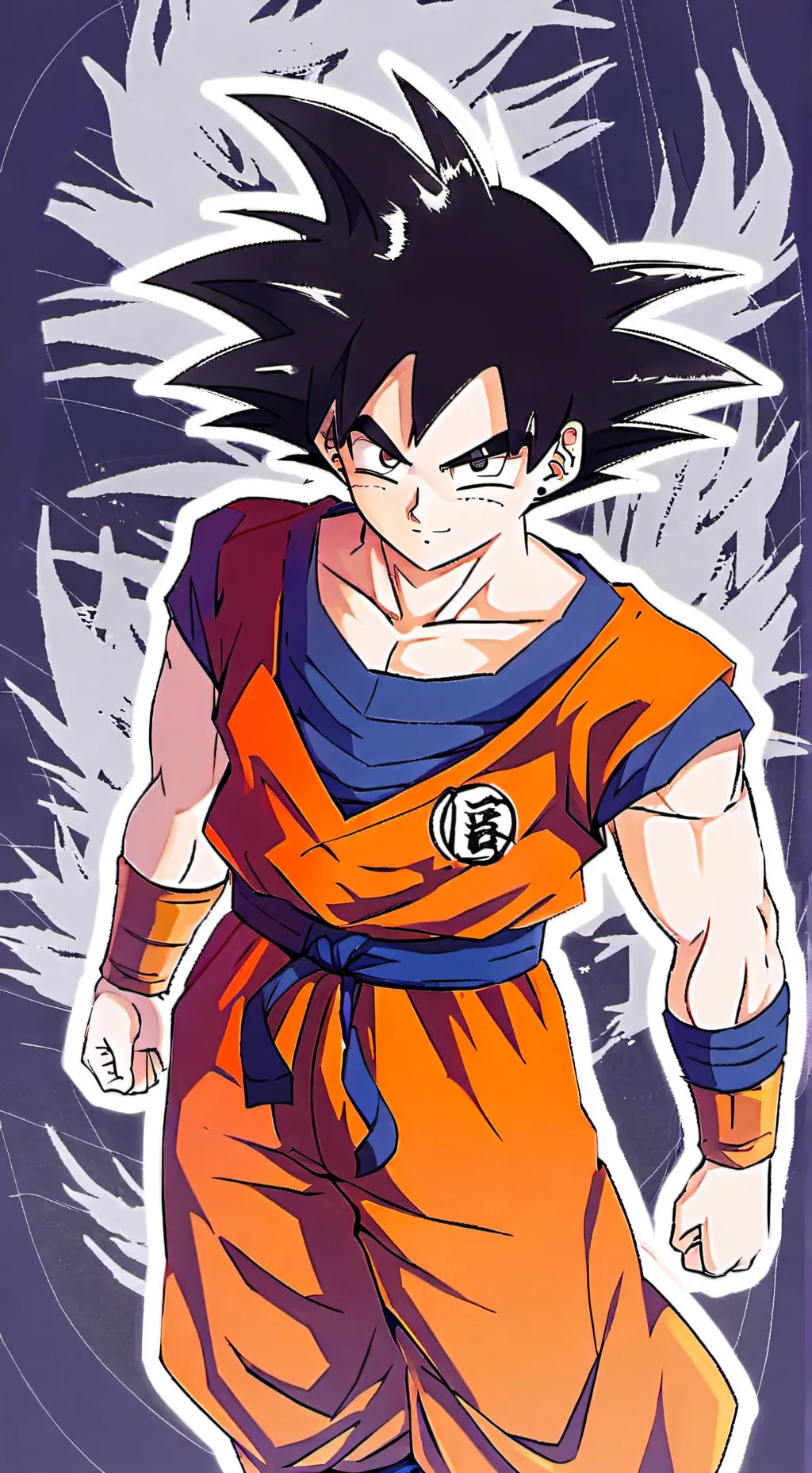 ai character: goku background
